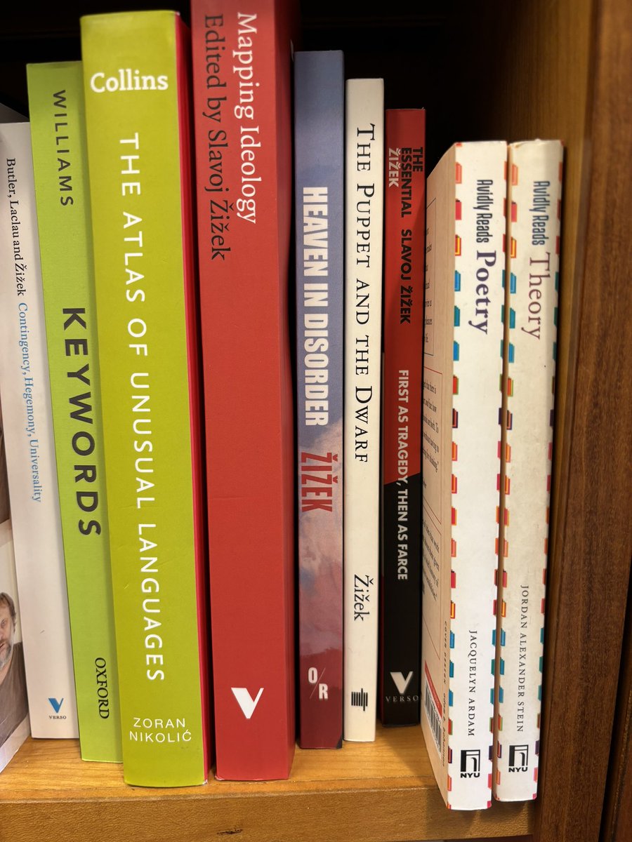 my contacts in Cambridge MA tell me I’m available for purchase at the Harvard Book Store! so is @steinjordan! find us in the Zizek section apparently