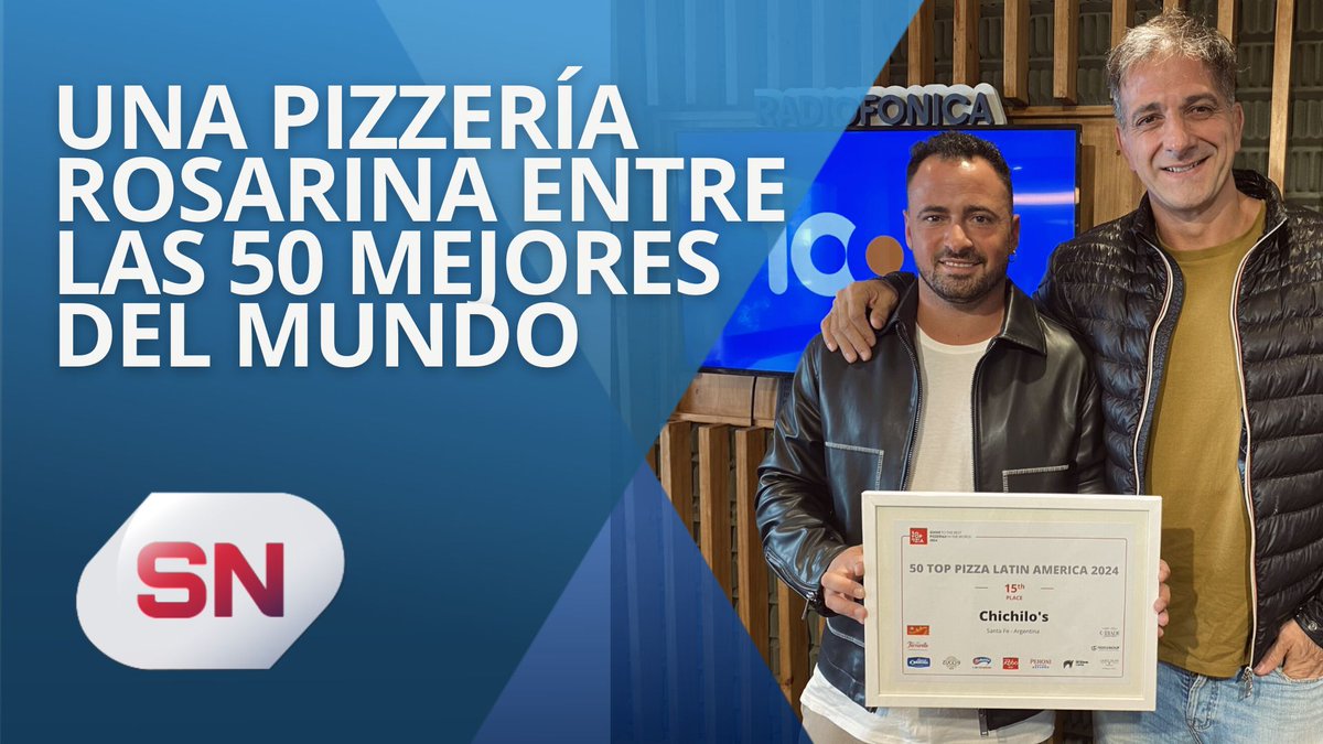 UNA PIZZERÍA ROSARINA ENTRE LAS 50 MEJORES DEL MUNDO Una pizzería rosarina quedó entre las 50 mejores del mundo: “Estoy muy emocionado, es un premio que nos pone en una galería internacional” 👉youtu.be/aFJnfrmfuCY