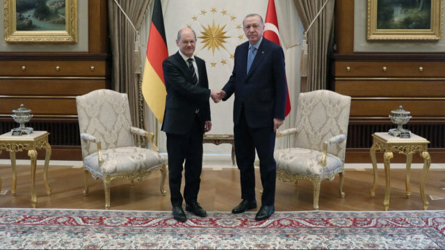 Almanya Başbakanı Olaf  Scholz, Türkiye'nin 'her zaman kolay olmayan ancak kesinlikle önemli bir  stratejik ortak' olduğunu söyledi.