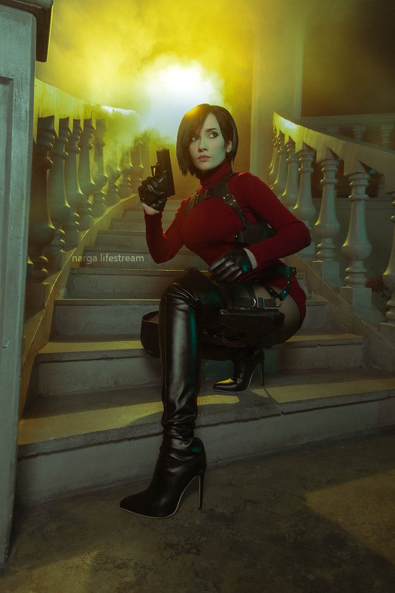 Need a (B)ride, handsome? Me as Ada Wong from RE 4 remake #ResidentEvil