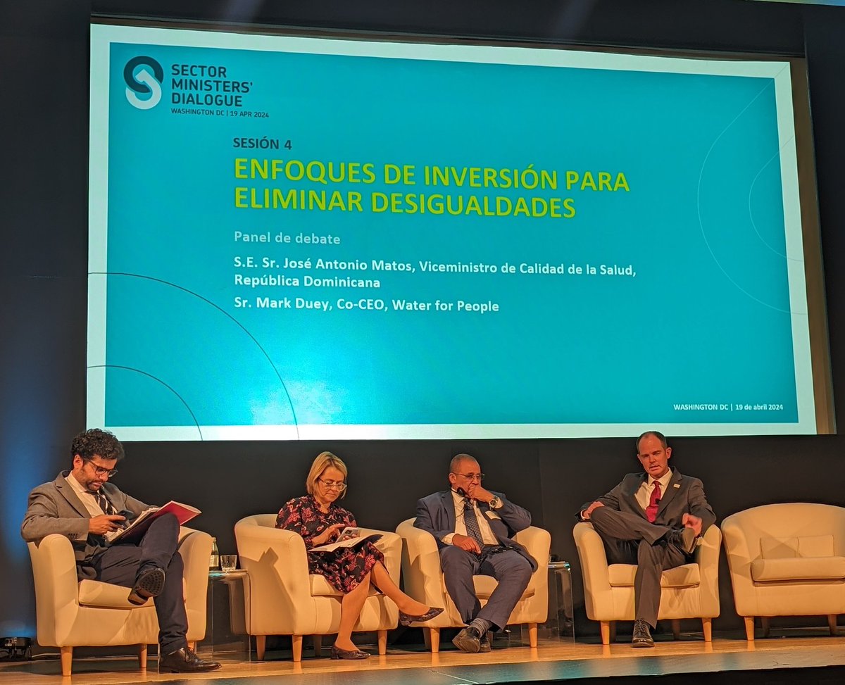 Patrick Moriarty (@ircpatrick) on Twitter photo Sharing experiences on reducing inequalities in water and sanitation. <a href="/waterforpeople/">Water For People</a> CEO Mark Duey presenting experiences from Bolivia. Smart and targeted use of subsidy to bring sanitation services to the poor. #2024FMM <a href="/sanwatforall/">Sanitation and Water for All</a> Sharing experiences on reducing inequalities in water and sanitation. <a href="/waterforpeople/">Water For People</a> CEO Mark Duey presenting experiences from Bolivia. Smart and targeted use of subsidy to bring sanitation services to the poor. #2024FMM <a href="/sanwatforall/">Sanitation and Water for All</a>