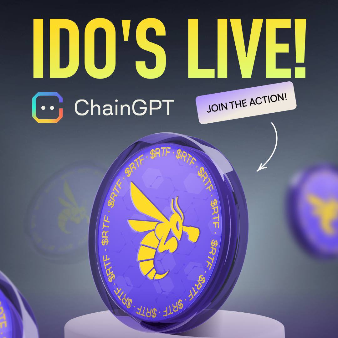 Dao Maker'daki $RTF IDO talebi aştı

 <a href="/Chain_GPT/">ChainGPT</a>’de şimdi  IDO CANLI ve fazla zaman kalmadı.

<a href="/MikeTyson/">Mike Tyson</a> ve <a href="/usykaa/">Oleksandr Usyk</a> tarafından desteklenen $RTF tokenı rekorlar kırıyor. 

Kaçırmayın ⬇️

bit.ly/3TXAVXy