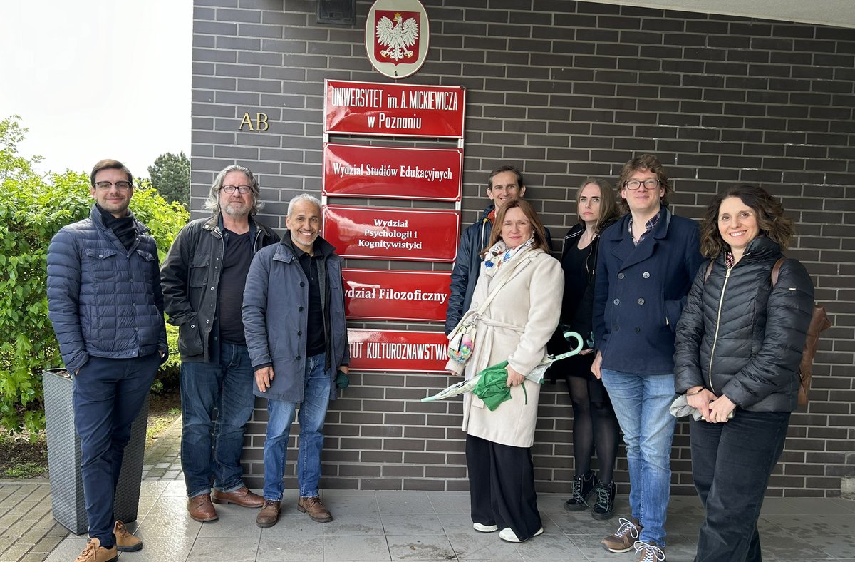 BarbaraKonat's tweet photo. We have just completed a research meeting "Emotion in Reason" (18-19 Apr. 2024) organised by Cristian Santibanez and myself at WPiK @UAM_Poznan , to integrate viewpoints and bring together researchers working on the topic of emotions in argumentation. https://t.co/waQzg6B900