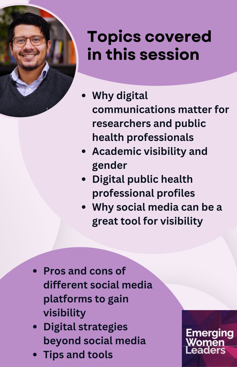 Join us for a workshop with Johnattan Garcia, from Decilion, to learn more about the strategies you can use to boost your visibility and dissemination of your work!

The event will take place next Monday (04/22/24) from 5-6pm!

Please register to attend the event via the QR code!