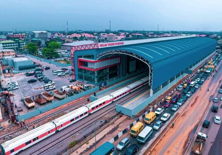 They won't tell you that this is also Africa. Welcome to Ikeja Train station, Lagos, Yoruba Land Nigeria 🇳🇬.💚🤍💚 Blow Your Trumpet 🎺 Yourself.