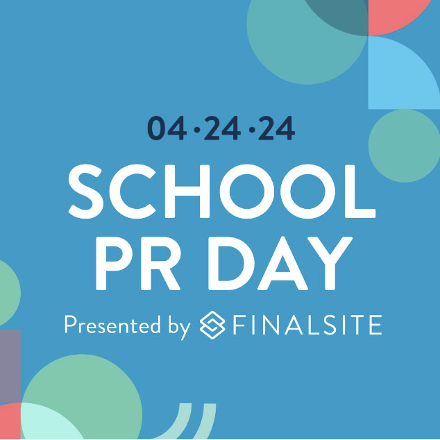 Attention all #SchoolPR pros! Join @Finalsite on April 24 for #SchoolPRDay — an engaging FREE virtual experience full of practical tips and advice. Register now for free → bit.ly/3TlzDac