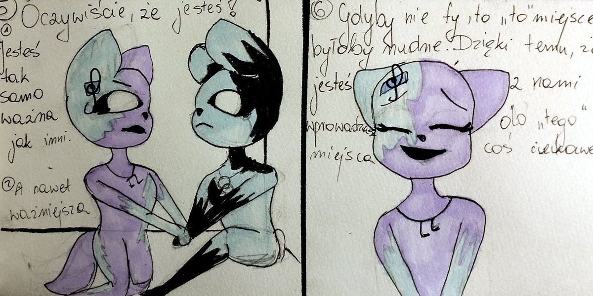 Xtonki's tweet photo. 1/?

This is my first comic book I made.
And this is the opening of my first AU "star constellation" (I will change the name someday) .
The name of this comic is "am I a good person?"

[Tikna,Sona]
 
#SmilingCrittersAU 
#SmilingCrittersOC 
#SmillingCritters https://t.co/Dq824atqHE