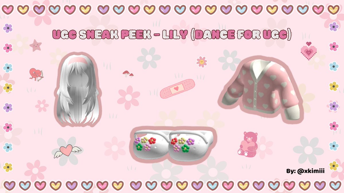 There is the new Sneak Peek with the items revealed. These will be released in 'Dance for UGC' from April 22nd. 🗓️

🩷🎀¿Te agradaron los precios de los nuevos ugc con los cambios de Roblox?🌸🩷

Links for each item will be in the comments ⬇️ (✿´∀`✿)♡

#DanceForUGC #Roblox