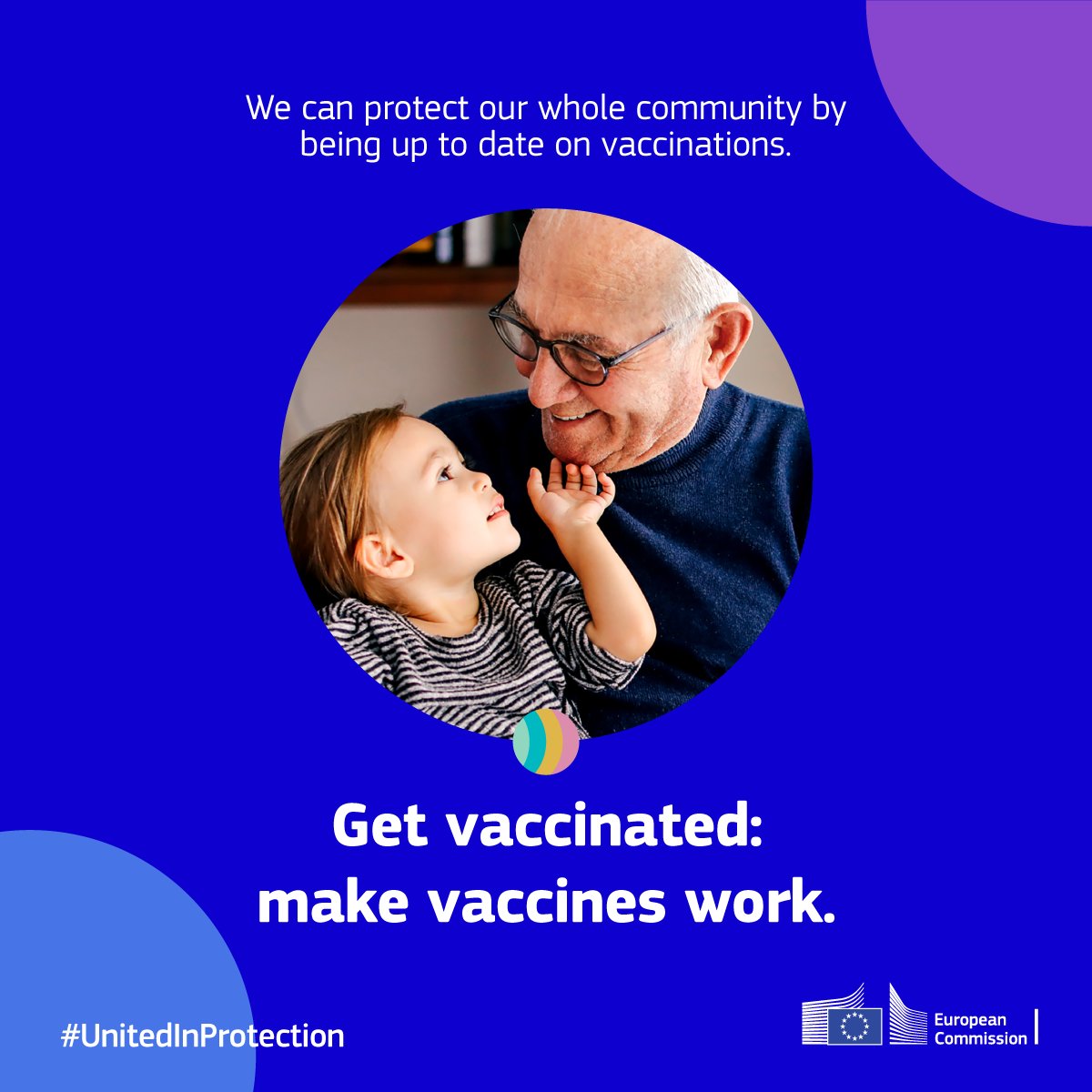 The EFN supports the European Commission’s #UnitedInProtection campaign. For reliable information on vaccines click here: shorturl.at/fglQT. #EFN #EIW2024 #Nurses #Prevention #Longlifeforall #EPI #Vaccination #UnitedInProtection #CoalitionForVaccination