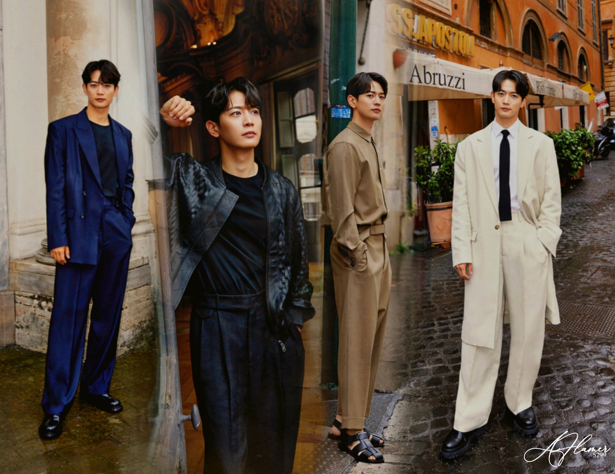 This atelier collection looks not only great but also stellar on Choi Minho. His model-like figure and impeccable appearance matched exquisitely with the clothes and backdrop. Perfect fit! ˖⁺‧₊˚✦

#MINHO 
#최민호 
#민호 
#샤이니민호 
#ChoiMinho