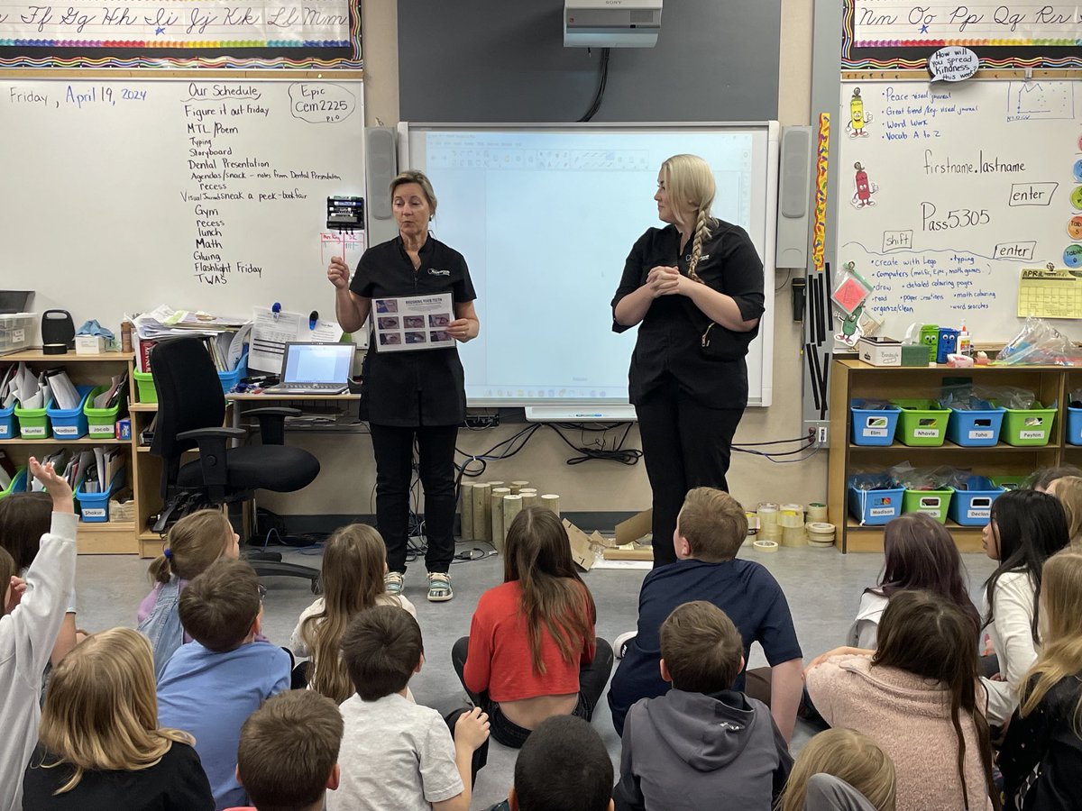 Thank you Highwood Dental for your presentations 🦷🪥 to Spitzee Eagles today! ⁦@fsd38⁩