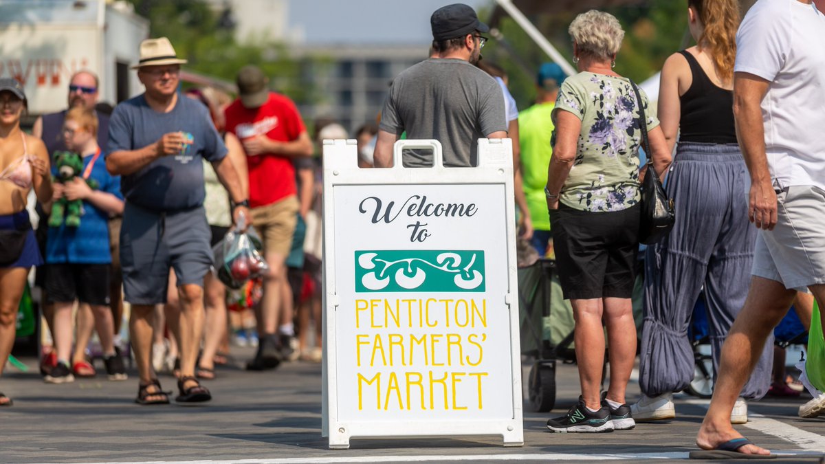 It's going to be a fun and vibrant morning tomorrow in downtown Penticton! 🌸 Drop by for: ◼ Opening day of the Penticton Farmers Market ◼ Earth Day celebrations at Gyro Park ◼ Volunteer appreciation breakfast Learn more about all these events at penticton.ca