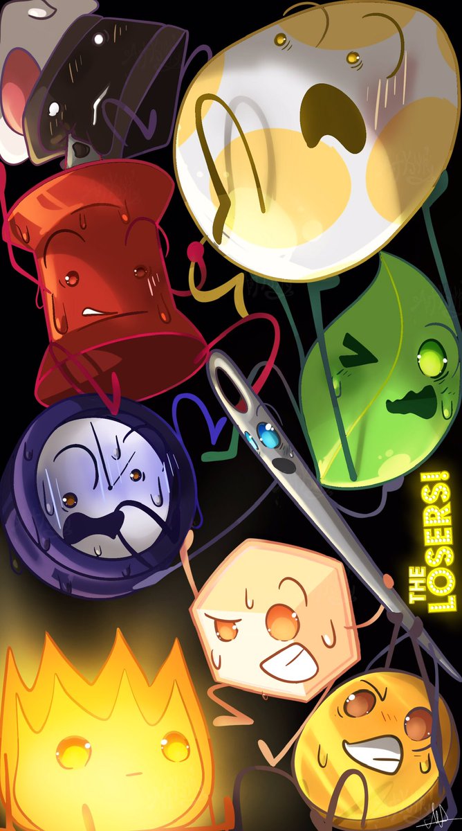 The losers + leafy (cause I love her :3) // bfb
#bfb #BFB #fanart