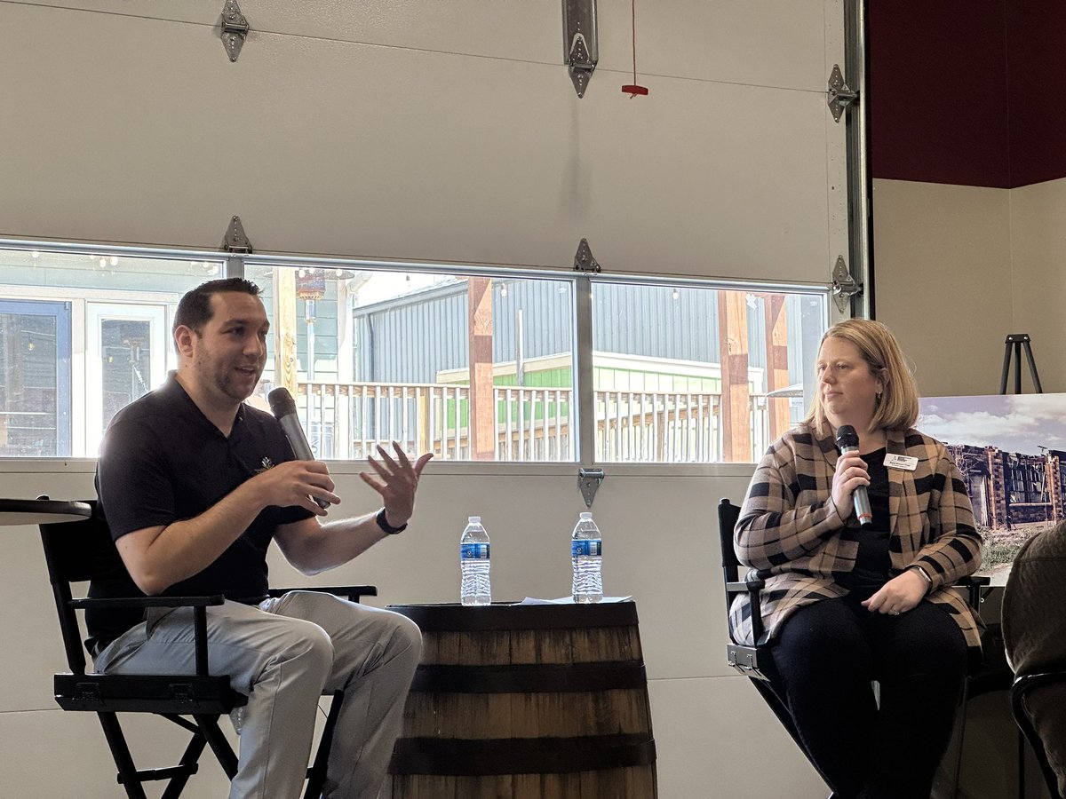 Member exclusive Lunch &amp; Learn event at <a href="/GuggmanHausBeer/">Guggman Haus Brewing Co.</a> with Austin Pontius, Senior Manager of Credentials and Logistics giving us an inside look at <a href="/IMS/">Indianapolis Motor Speedway</a> going into May.  Another perk of membership!