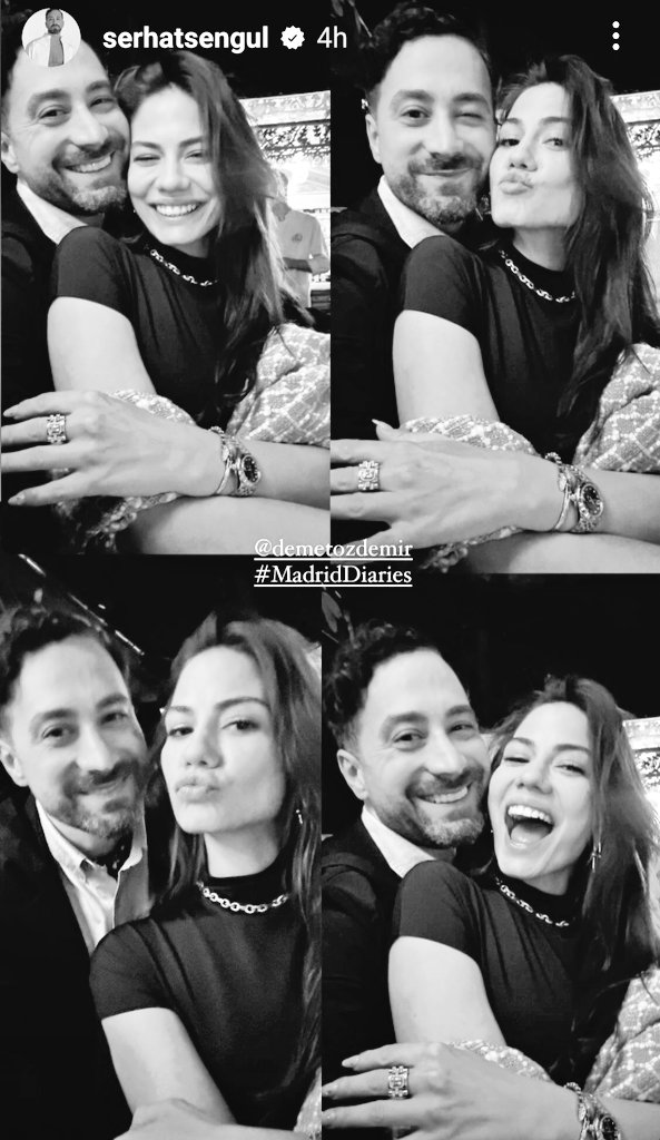 sandrickssh1's tweet photo. #DemetÖzdemir👑🌟🇹🇷 @dmtzdmr #Madrid #Spain #España 🇪🇸 #MadridDiaries #SerhatSegul #Friendshipzone Lo que se viene solo cosas positivas 🙏✌️🫶 Todas las Buenas Vibras y Energias para Tu Vida y La Nuestra. Verte Feliz Nos alegra #MutluEtKendini #UnaMujerFeliz https://t.co/NNbSo1AIGt