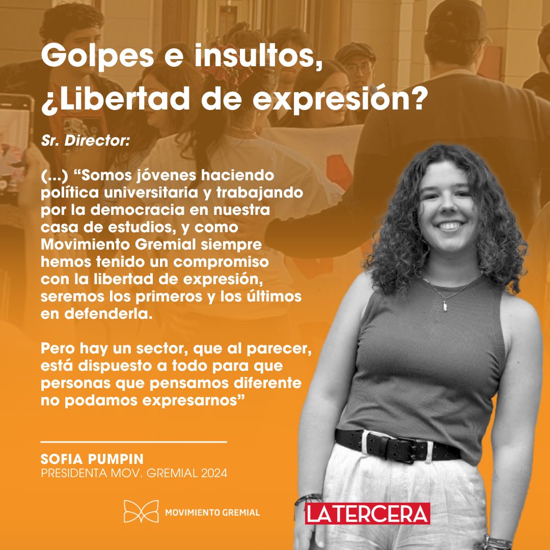 mguc's tweet image. Golpes e insultos, ¿Libertad de Expresión?
