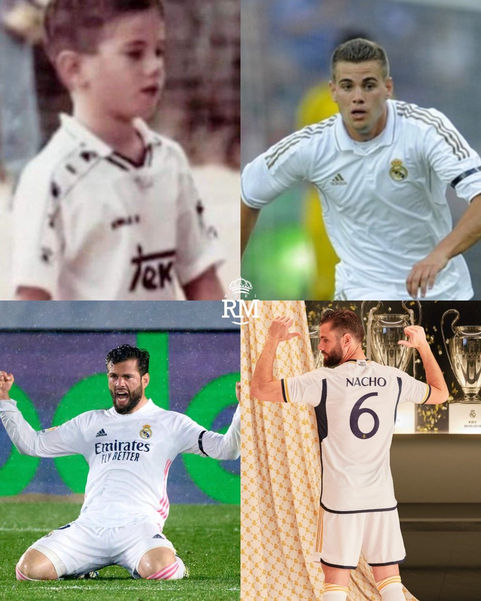 23 años en el Real Madrid.

ONE CLUB MAN <a href="/nachofi1990/">Nacho Fernández</a> 🤍