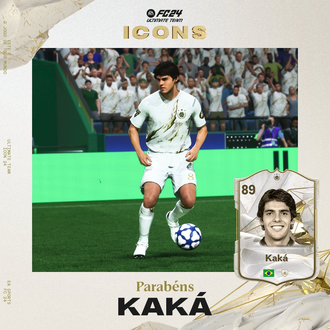 Parabéns, Kaká! 🥳🎂 Um jogador que roubou nossos corações com seu talento e humildade dentro e fora do campo. ❤️⚽