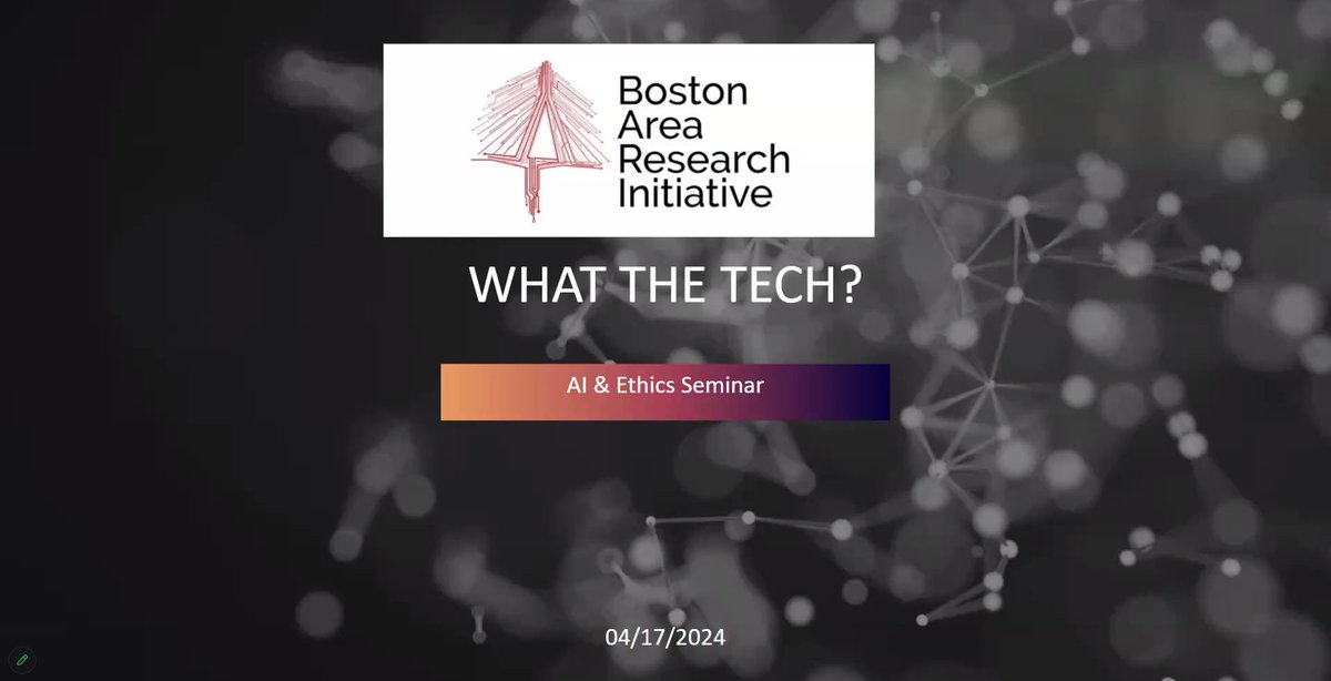 Huge thanks to everyone who joined us for our dynamic 'What the Tech?' virtual AI bootcamp, courtesy of the Boston Area Research Initiative. Students delved into the ethical dilemmas of AI, unpacked the mechanics of machine learning models and AI programs, and traced the