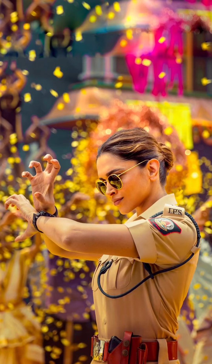 Deepika Padukone stuns in a new Photo from the Sets of Singham Again.