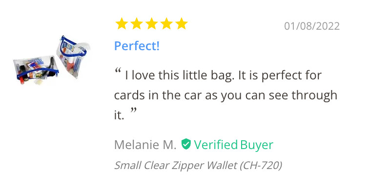 Small Clear Zipper Wallet Review Wholesale pricing available on orders of 50+ units.
clear-handbags.com/products/small…
#clearplasticlunchbags #clearbagsforwomen #clearbagsforwork #cleardesignerpurse #transparentbag #designerclearhandbags #seethrupurse #wholesaleclearbags #stadiumbag