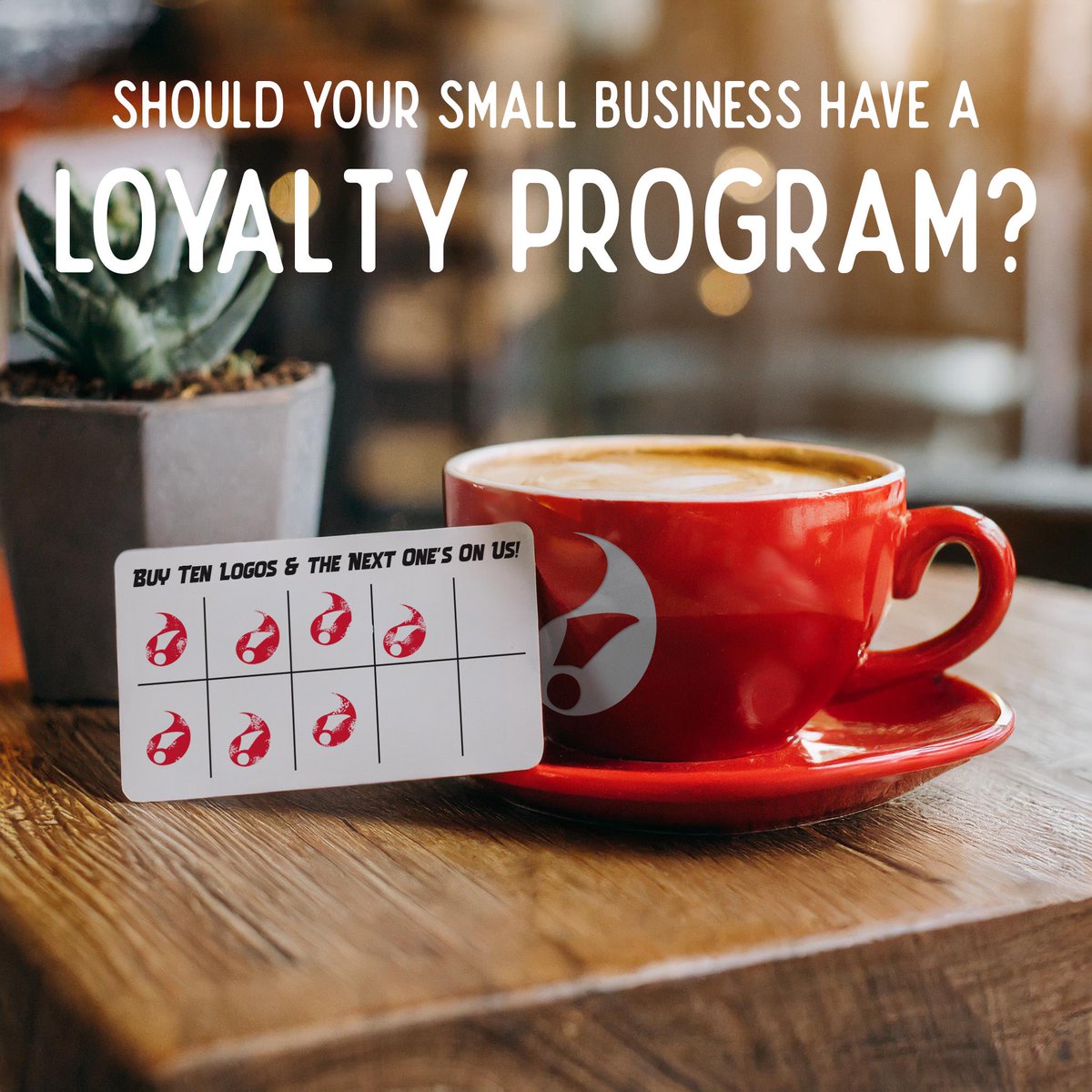 Should your #smallbusiness have a loyalty program? Nearly 80% of customers agree that an enticing reward program will make them more likely to continue shopping with your brand.