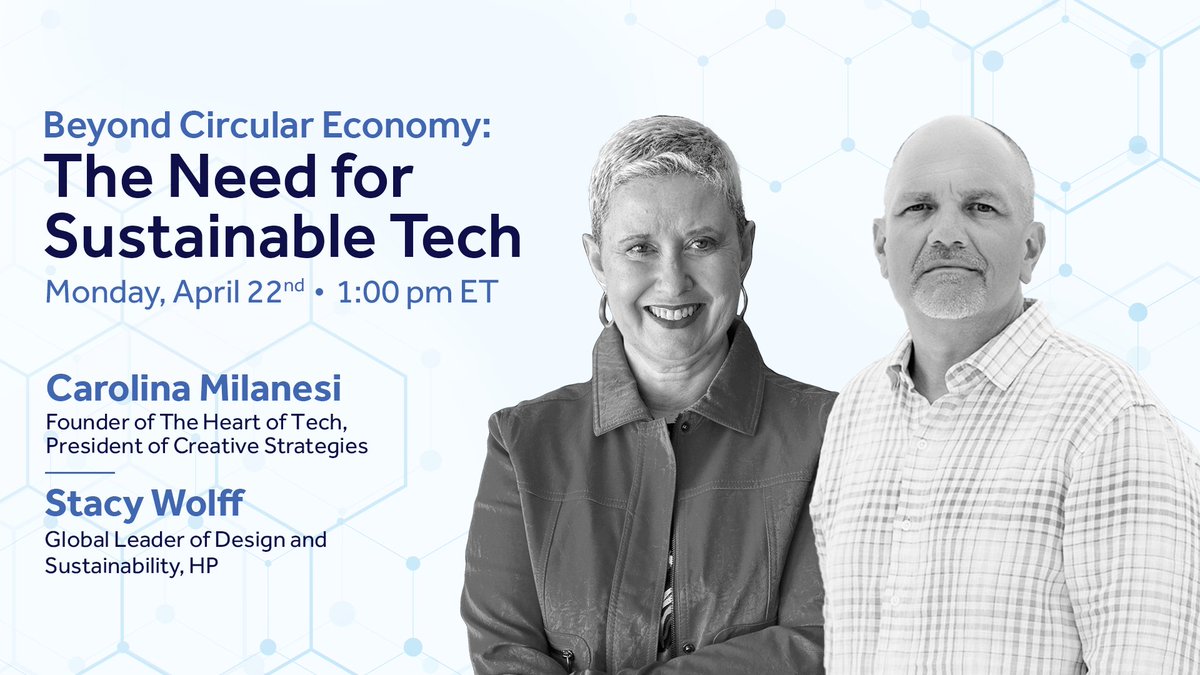 Can sustainable tech innovation lead us to a greener future? 🌱⁣ ⁣ This #EarthDay, join me and my latest TEQ guest Stacy Wolff, Global Leader of Design and Sustainability at @HP, for a deep dive. We'll discuss the ways tech companies can balance growth and environmental…