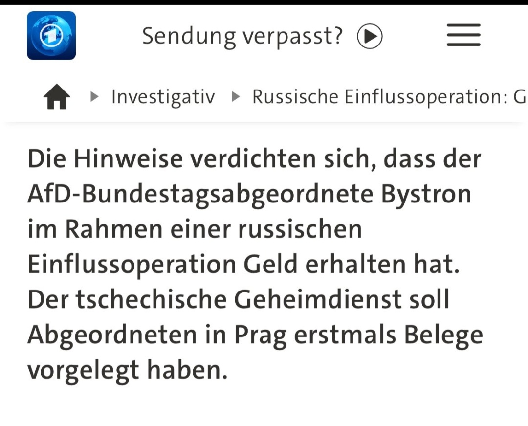 Ich denke mal für #Bystron ist der Zug abgefahren. #Rubelnutten . Aber für die rechte Bubble ist das alles nur eine Kampagne.#AfDmachtDumm