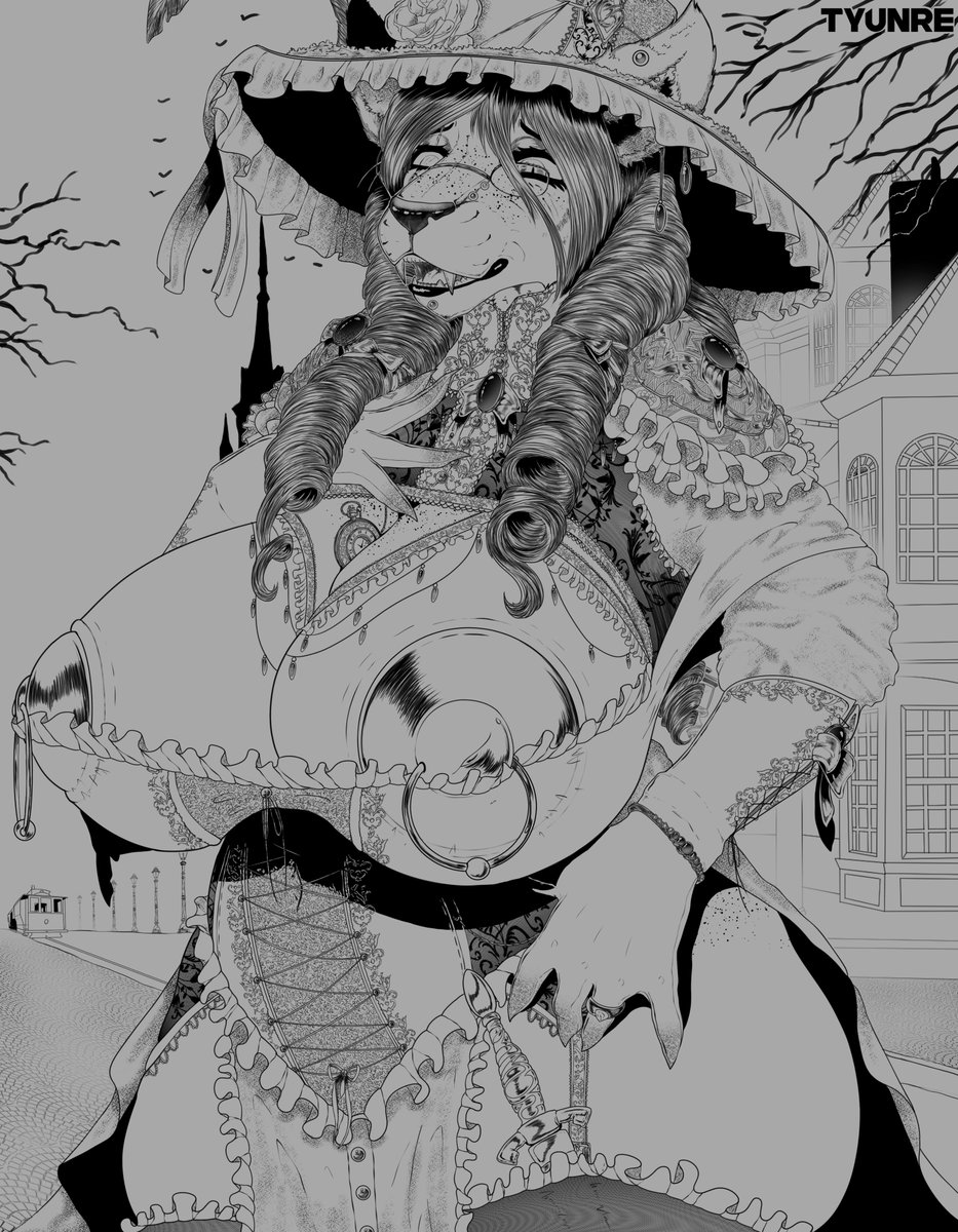 Victorian Albe [inks] 🐯💕