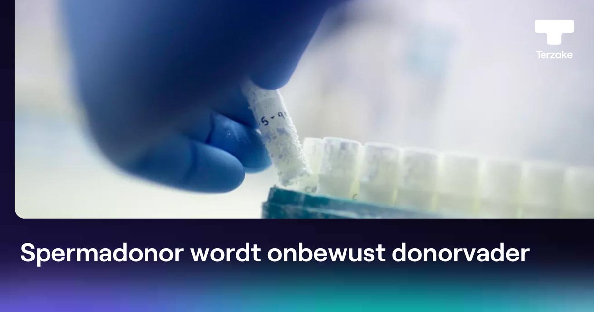 Vanavond in #terzaketv: man doneerde sperma voor wetenschap, 50 jaar later blijkt hij donorvader; @StephZoekt (vzw Donorkinderen) is te gast. Antwerpse organisaties voeren strijd tegen eenzaamheid. En Israël komt met (mini)reactie op Iran, @vrancki. Om 20u op @vrtcanvas