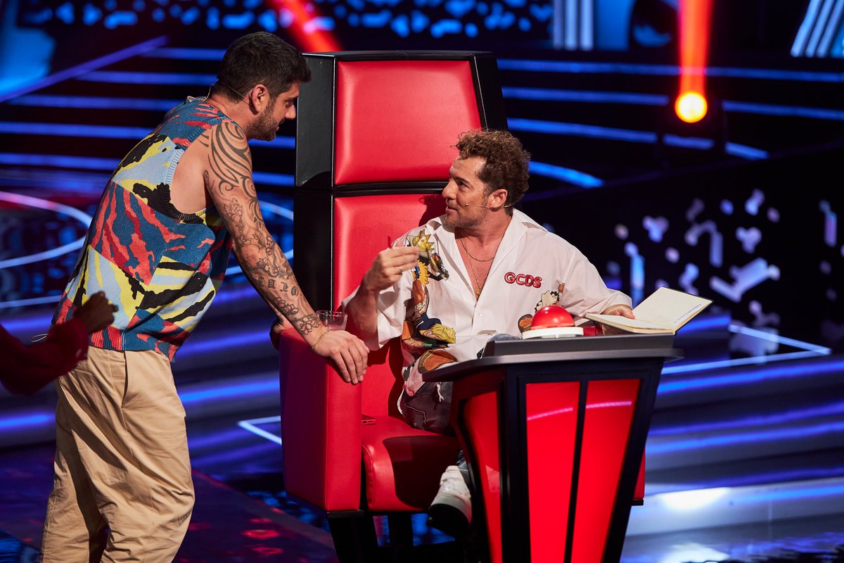 Cómo me gusta compartir reflexiones con @MelendiOficial !! #LaVozKidsAudiciones2 @LaVozKids