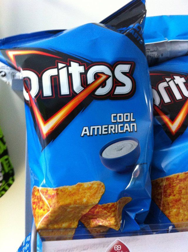 TIL in parts of europe, 'cool ranch' doritos are called 'cool american' doritos