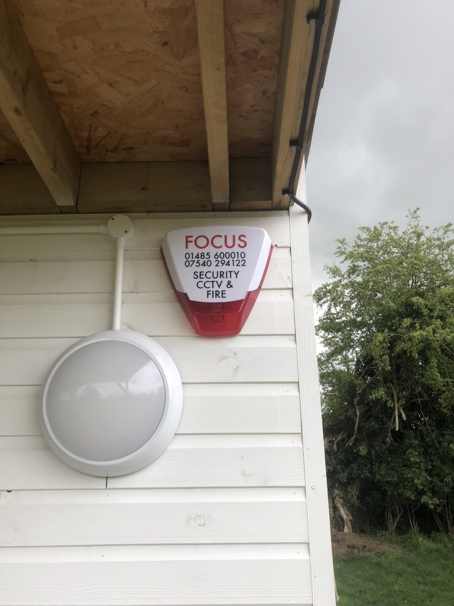 Huge thanks once again to our sponsor Focus security ltd for installing an alarm and CCTV on the Mark Redhead Stand. We are very lucky to have such valuable sponsors!