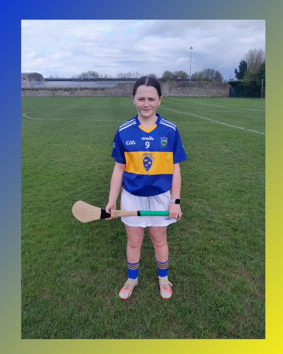 Congratulations to Toomevara Camogie player Ellie Ryan from Gurtagarry NS who has been selected to play on the Tipperary Primary Game Camogie team at the Tipp V Limerick match on the 28th of April at the Gaelic Grounds. 👏👏💙💛 A proud day for your family, school and club.💚💛