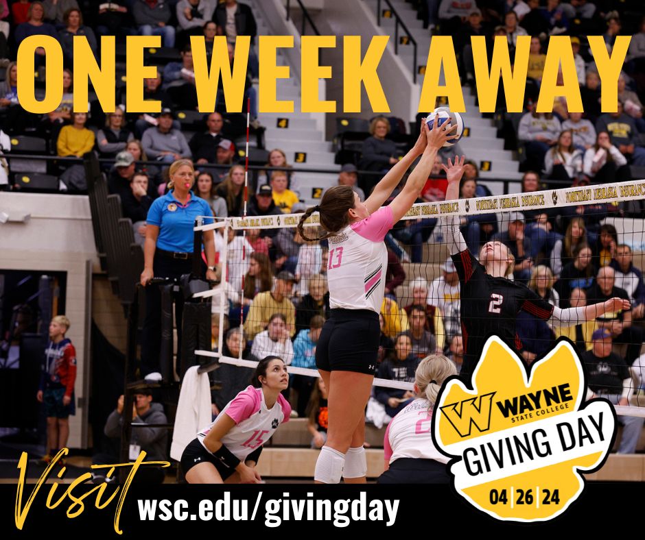 WSCWildcatVB's tweet image. Block out some time on April 26th to support Wildcat Volleyball on Giving Day! Your donations make a difference in our game plan for success! wsc.edu/givingday 

#WSCGivingDay