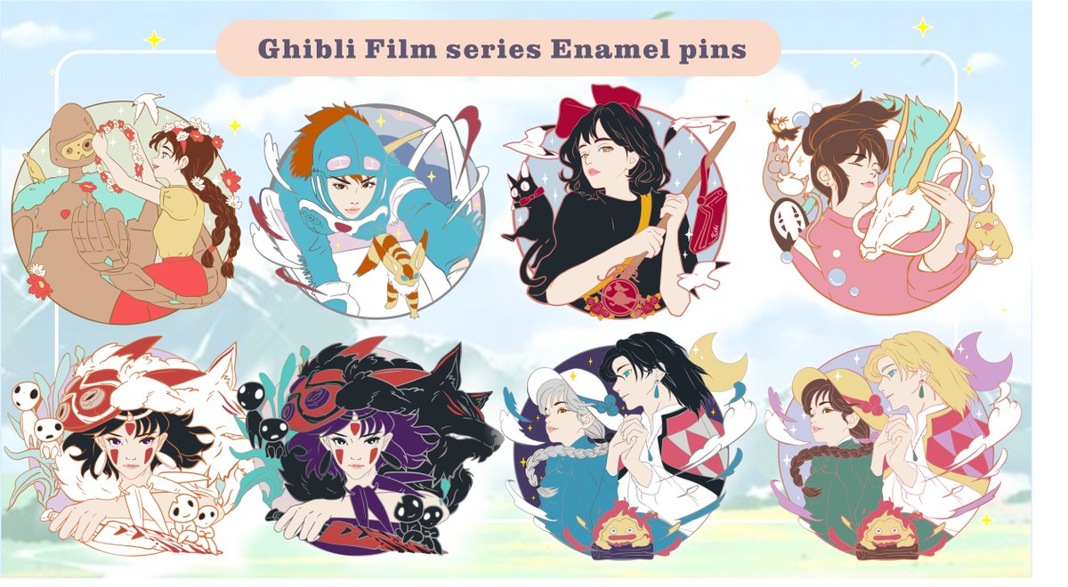 Ghibli Film pt2 is released to Kickstarter now!

#cute #cuties #kawaiidrawing #pinkickstarter #animepin #kawaii #pinsofig #pinshop #enamelpin #enamelpins #enamelpins #enamelpindesign #pins #artoftheday #enamelpingame #animemerch #animalpin #cuteanimal #adorableart #pincollector