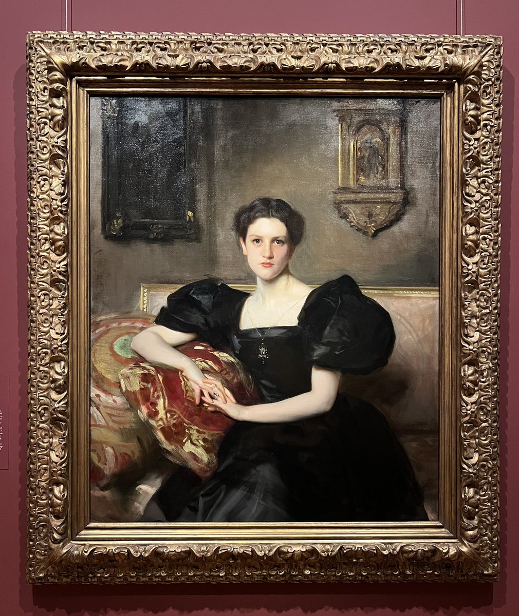 So real. And actually I think John Singer Sargent’s sexual identity was most on display in his portraits of women because instead of being like: here’s a beautiful woman. He’s like: oh yes sis, Elizabeth Winthrop Chaler has seen death.