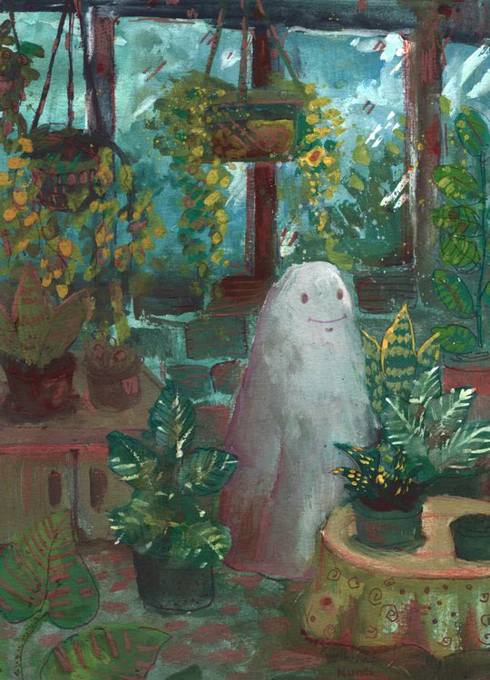 ghost + greenhouse