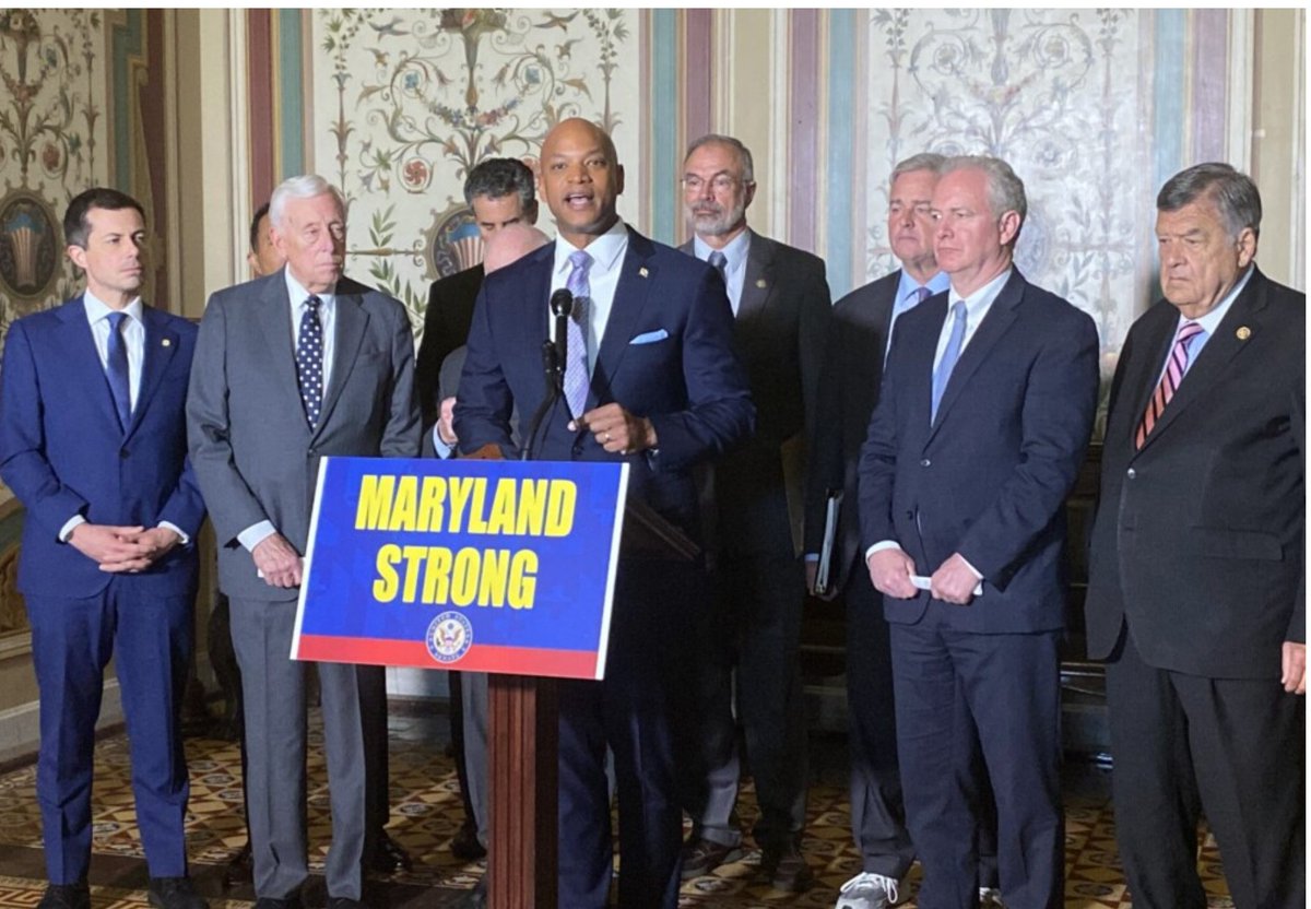 imagine how this photo will look when @libradunn and @AlsobrooksForMD are part of the Maryland Delegation. I can't wait! #TeamMD always leads the pack.