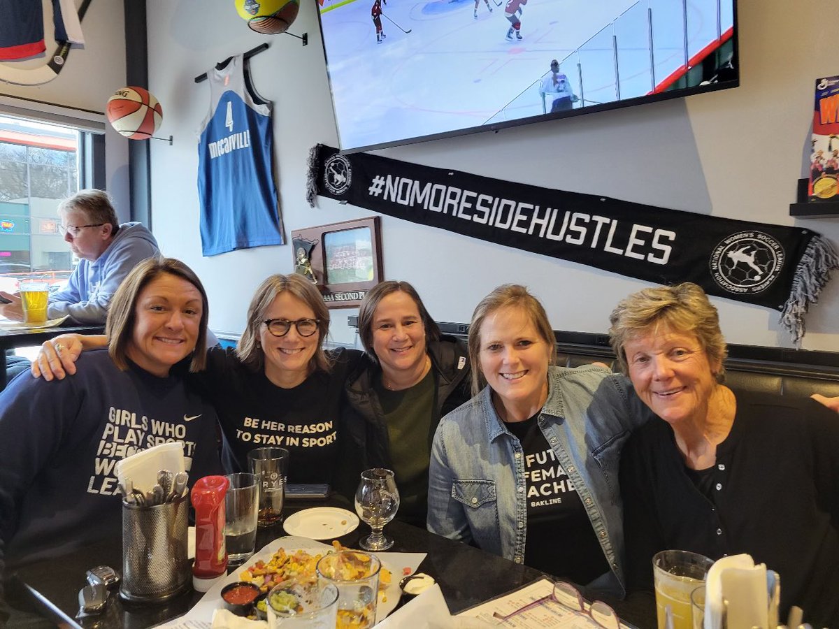 What a great event #WomenCoachesSymposium!  Thanks to <a href="/TuckerCenter/">The Tucker Center</a> and <a href="/WeCOACH/">WeCOACH</a> for all you do to promote and support WomenCoaches!  #TheFutureIsFemaleCoaches!