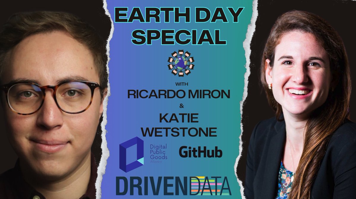 🌏#EarthDay2024 is coming up on April 22nd! Join the DPGA's @ricardomiron_ and @drivendataorg's Katie Wetstone for a discussion hosted by @github to learn about Zamba, a #DigitalPublicGood used for wildlife conservation. 🎟️➡️meetup.com/github/events/…