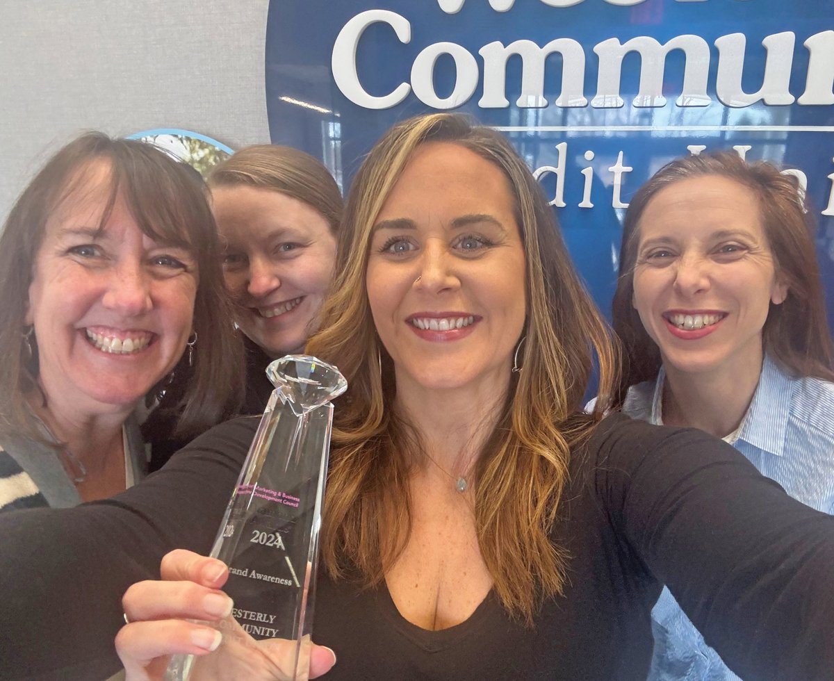 💎Did you hear? We won a Diamond Award!💎#WCCU was among 168 credit unions nationwide named as winners of prestigious Diamond Awards.

Pictured below is our VERY excited Marketing Department!👏 

Read more: bit.ly/4cXAqWh

#CreditUnionDifference #JoinWCCU #HappyFriday