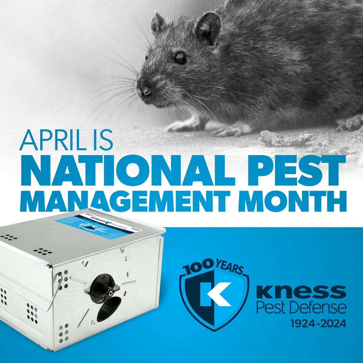 PMPs, thank you for all that you do to help maintain the health and safety of our environments! Happy Nation Pest Management Month!

#NPMM
#PestManagement
#KnessPestDefense