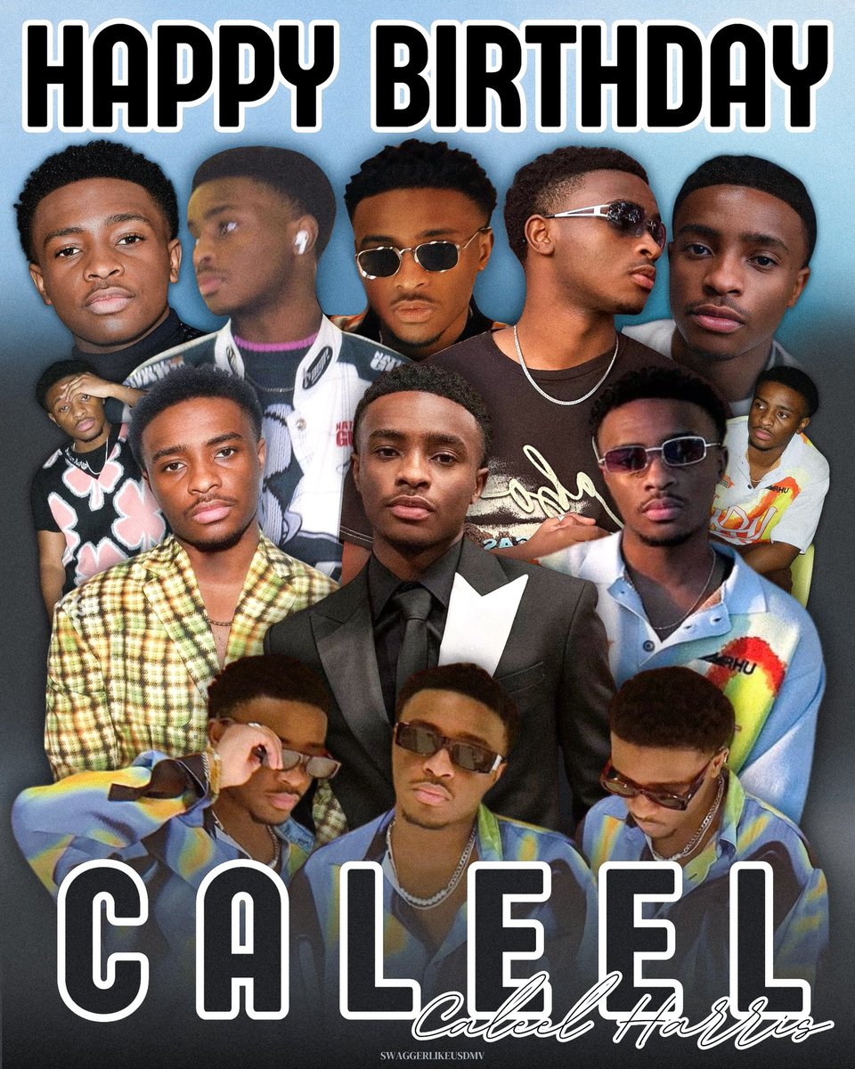 SwaggLikeUsDMV's tweet photo. Happy Birthday Caleel aka “Musa” 🫎 The Smoothest 😎 We love you! 🖤
#Swagger #SaveSwagger
#RenewSwagger #BringBackSwagger https://t.co/PTNmfCSncw