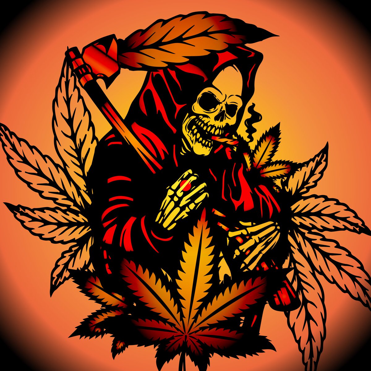 CRSharpeDesign's tweet image. In light of the holiday tomorrow we have one SKULLETUDE dedicated to it this week freshly minted and up for auction on @0xCampfire🔥 DON’T FEAR THE REEFER!🌿
💀 campfire.exchange/collections/0x…
#AVAX #AVAXNFT #AVAXART #420