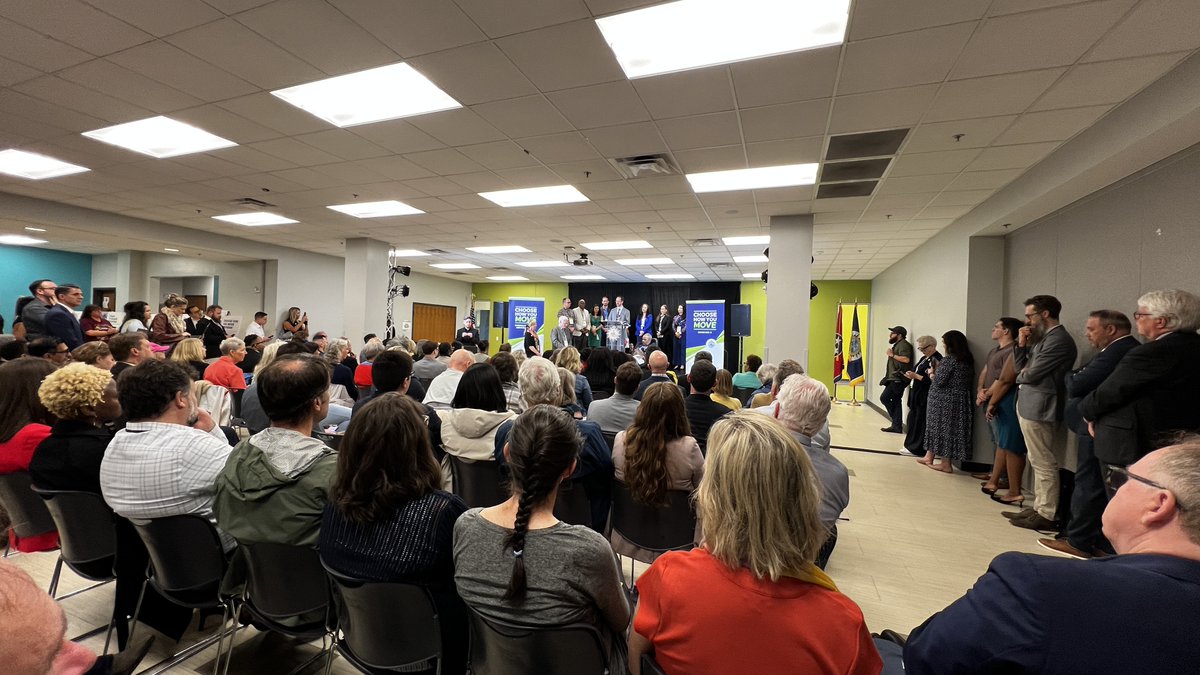 TheGNRC's tweet photo. Nashvillians will get to vote for #ChooseHowYouMove in Nov to make it easier to get around the city and lay the groundwork for a better transit system. Thank you @FreddieOConnell for your collaboration with mayors and state leaders during this process. https://t.co/R9kTKlC5fH https://t.co/yKDDd30l55