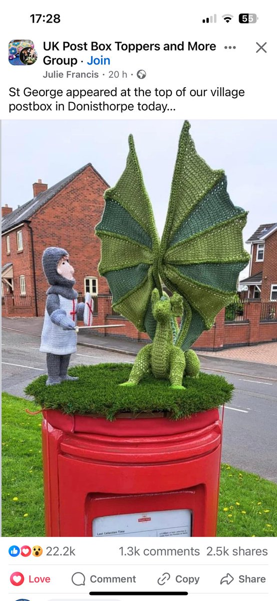 How fab is this for St George’s Day 🏴󠁧󠁢󠁥󠁮󠁧󠁿

#StGeorgesDay #England #Donisthorpe