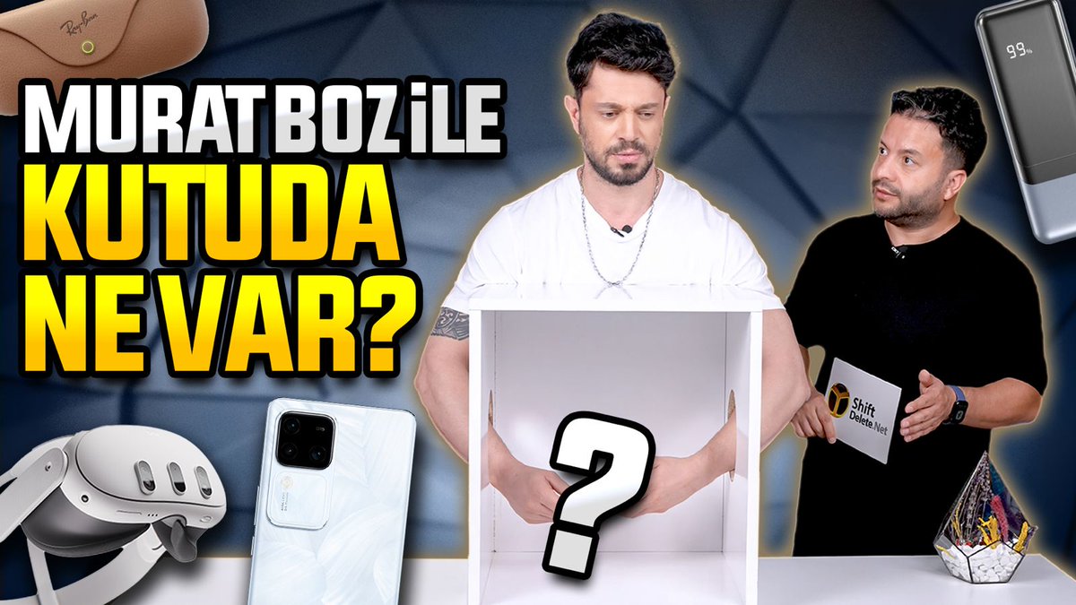 Murat Boz ile kutuda ne var? - Kullandığı telefona şaşıracaksınız! 🔗 youtube.com/watch?v=xHsl0y…