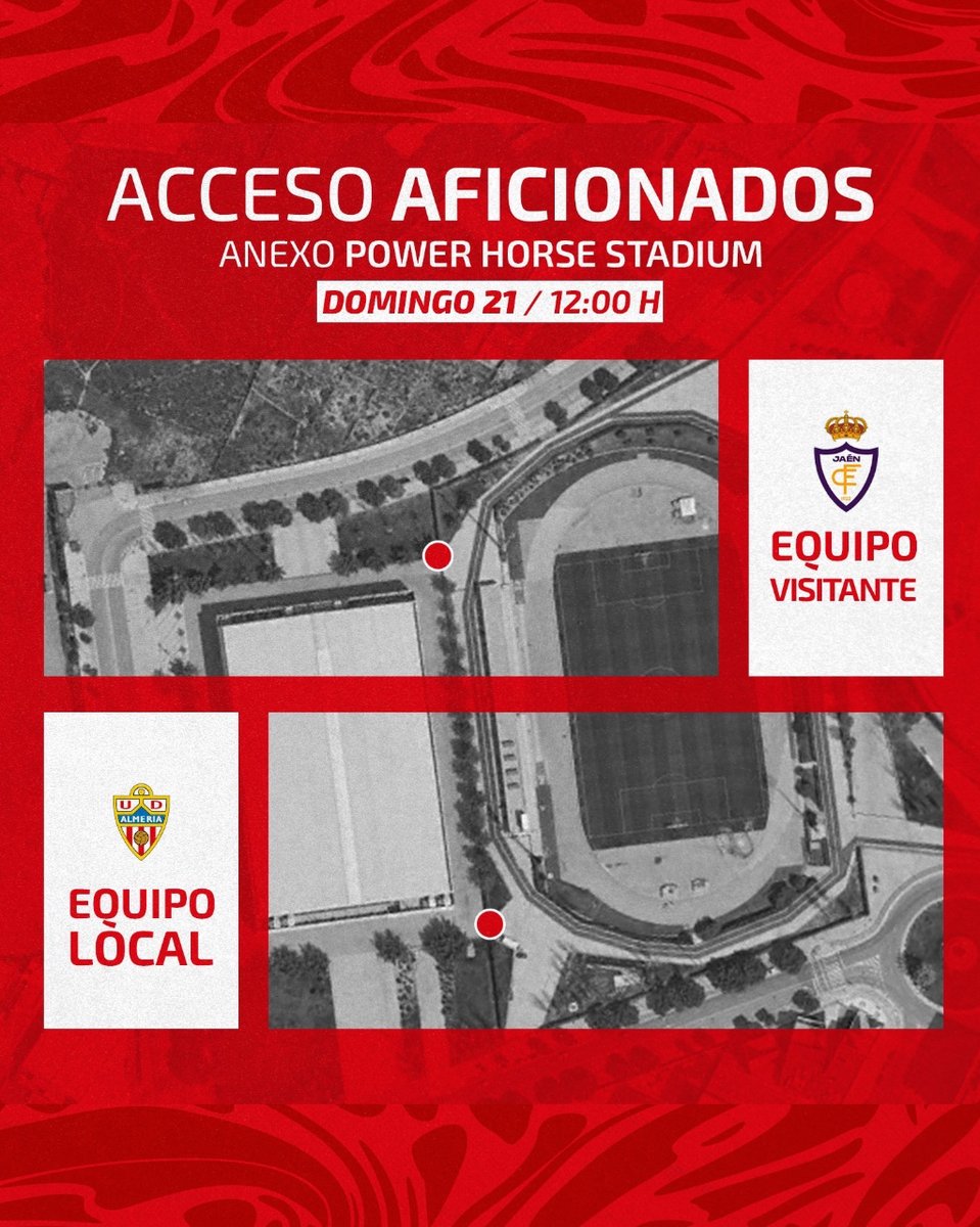 ᴘʀᴏ́xɪᴍᴏ ᴘᴀʀᴛɪᴅᴏ | Accesos U.D Almería B 🆚 Real Jaén C.F 🏆 Jornada 30  🗓️ 21 Abril ⏰ 12:00 🏟️ Anexo Power Horse Stadium  #lucharemoshastaelfinal #proximopartido