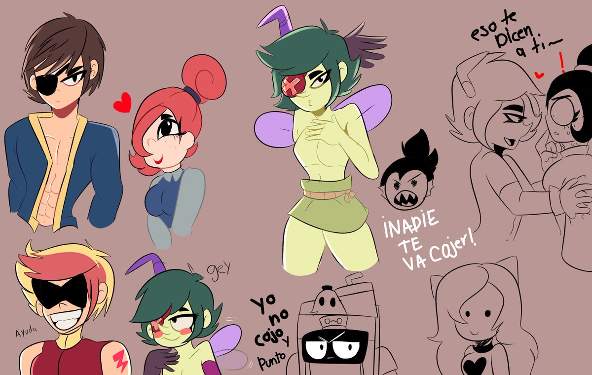 MisNicte58304's tweet photo. Después haré una segunda parte, me faltaron más ships xd
#brawlrule34
#BrawlStarsArt 🔞🔞👍 https://t.co/I2SyjF3YjD
